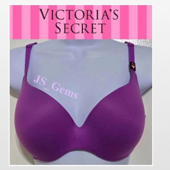 New Victoria’s Secret Bra Women's 34D Purple Convertible Back NWT - Picture 1 of 16